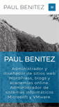 Mobile Screenshot of paulbenitez.com